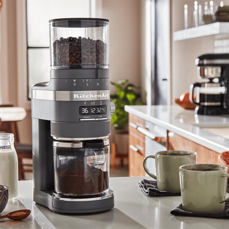 Kitchenaid 5KCG8433EMS Kahve Öğütücü, Gümüş Madalyon — KitchenAid — Görsel 9