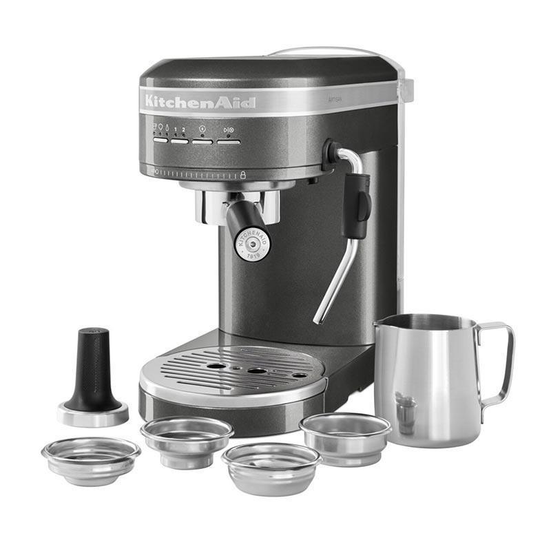 Kitchenaid 5KES6503EMS Artisan Proline Espresso Kahve Makinesi, Gri — KitchenAid — Görsel 3