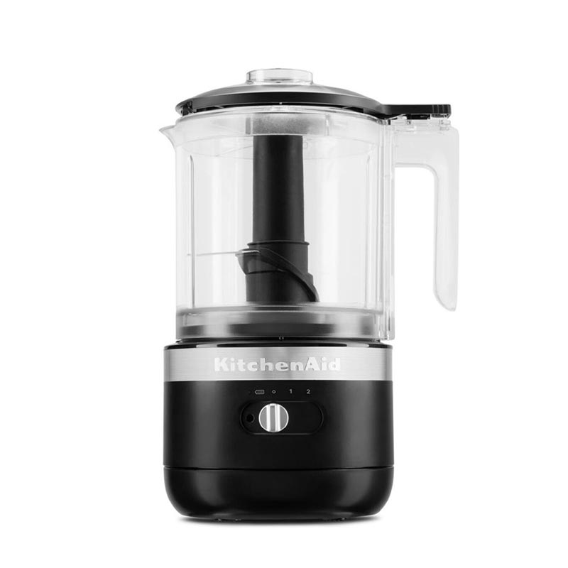 KitchenAid 5KFCB519EBM Kablosuz Mutfak Robotu, 1.19 L, Mat Siyah — KitchenAid