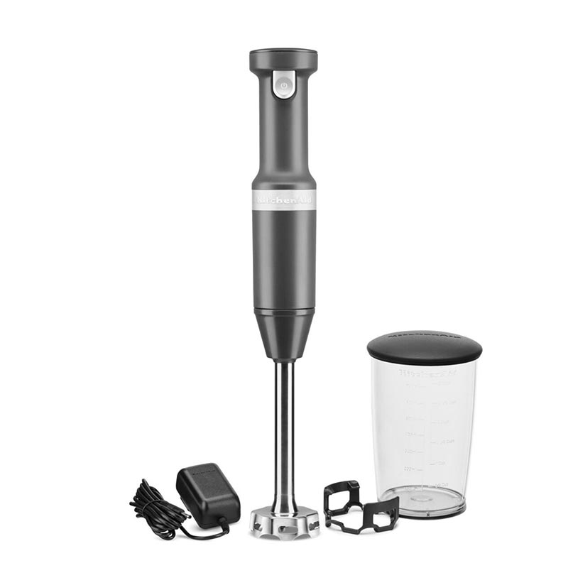 Kitchenaid 5KHBBV53EDG Artisan Kablosuz El Blenderı, Kömür Grisi