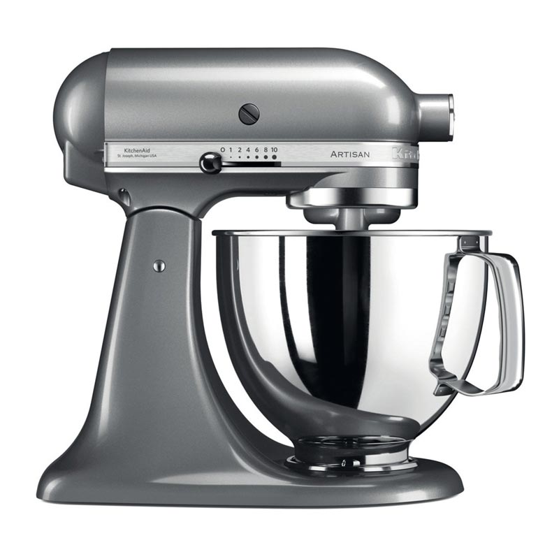 KitchenAid 5KSM125 Artisan Stand Mikser, 4.8 L, Gümüş Kontur — KitchenAid