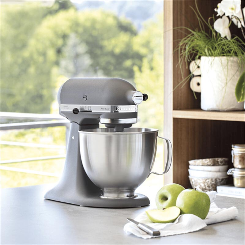 KitchenAid 5KSM156HBEGR Artisan Stand Mikser, 4.8 L, Gri — KitchenAid — Görsel 4