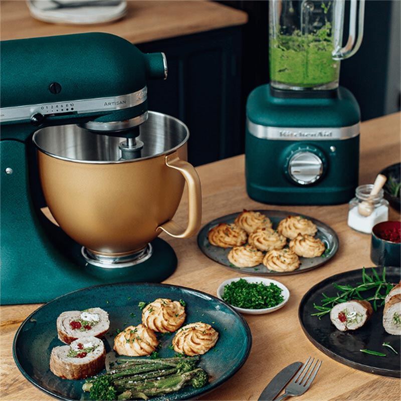 KitchenAid 5KSM156VGEPP Artisan Stand Mikser, 4.8 L, Altın — KitchenAid — Görsel 4