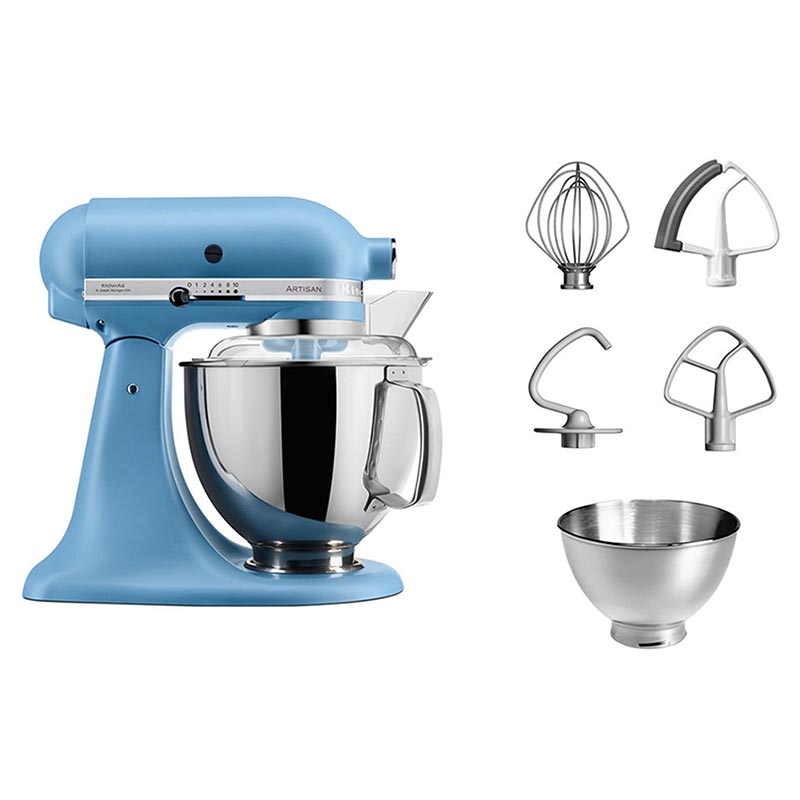 KitchenAid 5KSM175PSEVB Artisan Stand Mikser, 4.8 L, Nostaljik Mavi — KitchenAid — Görsel 3