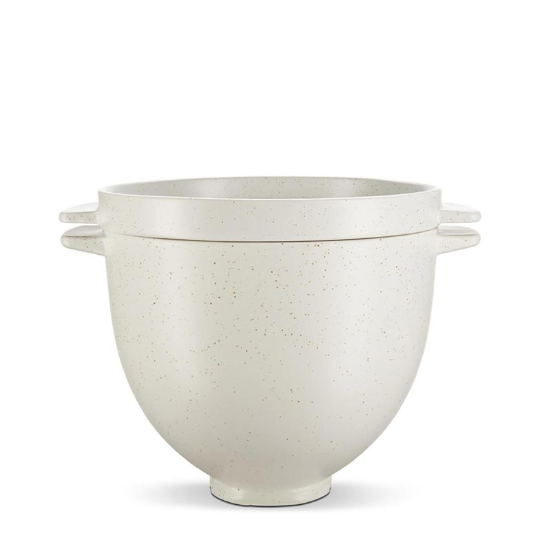 KitchenAid 5KSM2CB5BGS Classic 4.8 L Pişirici Kapaklı Ekmek Kasesi, Beyaz — KitchenAid