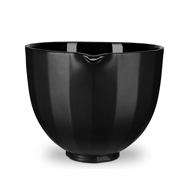KitchenAid 5KSM2CB5PBS 4.8 L Stand Mikser için Seramik Kase, Siyah — KitchenAid — Görsel 3