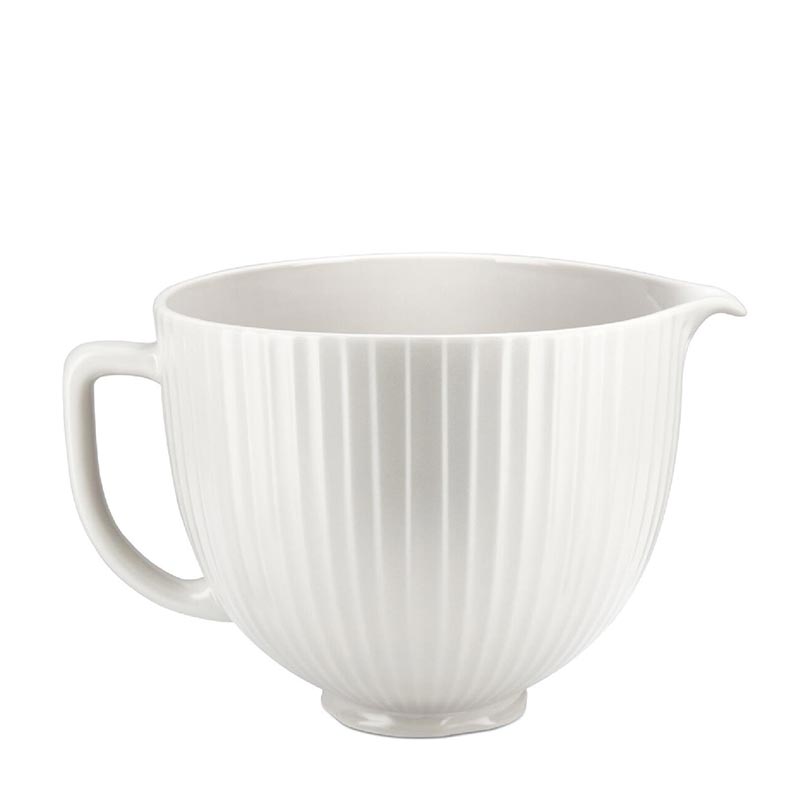 KitchenAid 5KSM2CB5PCC Classic 4.8 L Gövde için Seramik Karıştırma Kasesi, Beyaz — KitchenAid