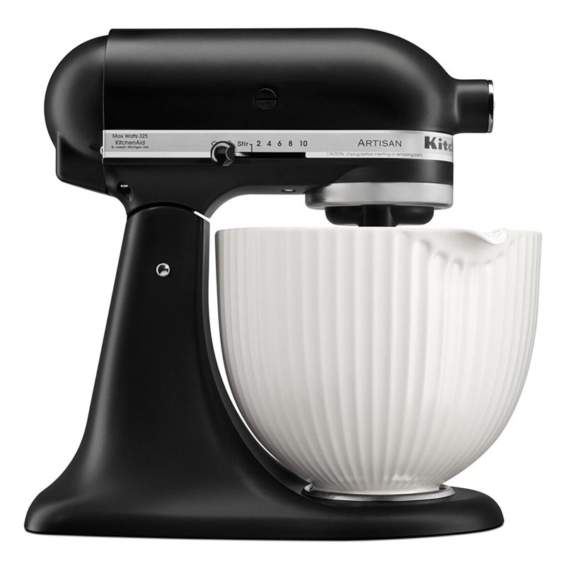 KitchenAid 5KSM2CB5PCC Classic 4.8 L Gövde için Seramik Karıştırma Kasesi, Beyaz — KitchenAid — Görsel 3