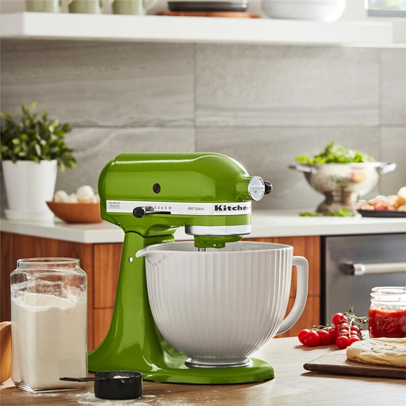 KitchenAid 5KSM2CB5PCC Classic 4.8 L Gövde için Seramik Karıştırma Kasesi, Beyaz — KitchenAid — Görsel 5