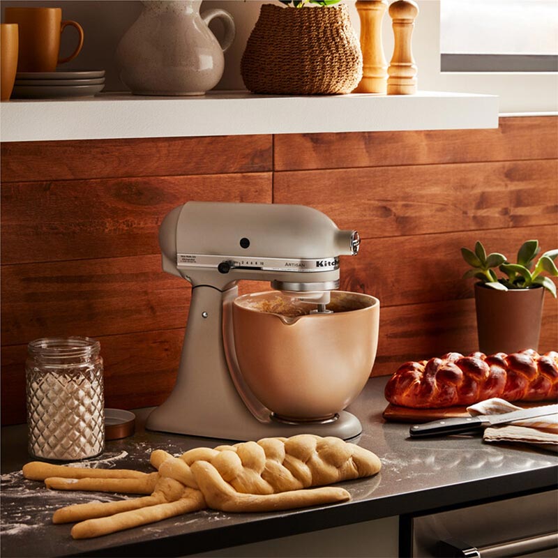 KitchenAid 5KSM2CB5PFC Classic 4.8 L Gövde için Seramik Karıştırma Kasesi, Krem — KitchenAid — Görsel 4