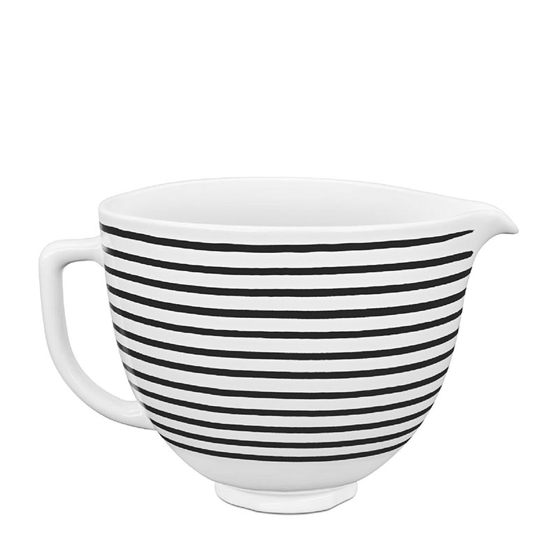 KitchenAid 5KSM2CB5PHS Classic 4.8 L Gövde için Seramik Karıştırma Kasesi, Beyaz — KitchenAid