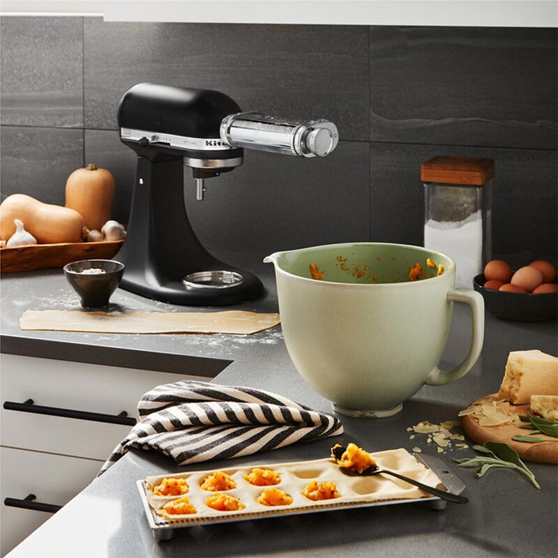 KitchenAid 5KSM2CB5PSL Classic 4.8 L Gövde için Seramik Karıştırma Kasesi, Yeşil — KitchenAid — Görsel 6