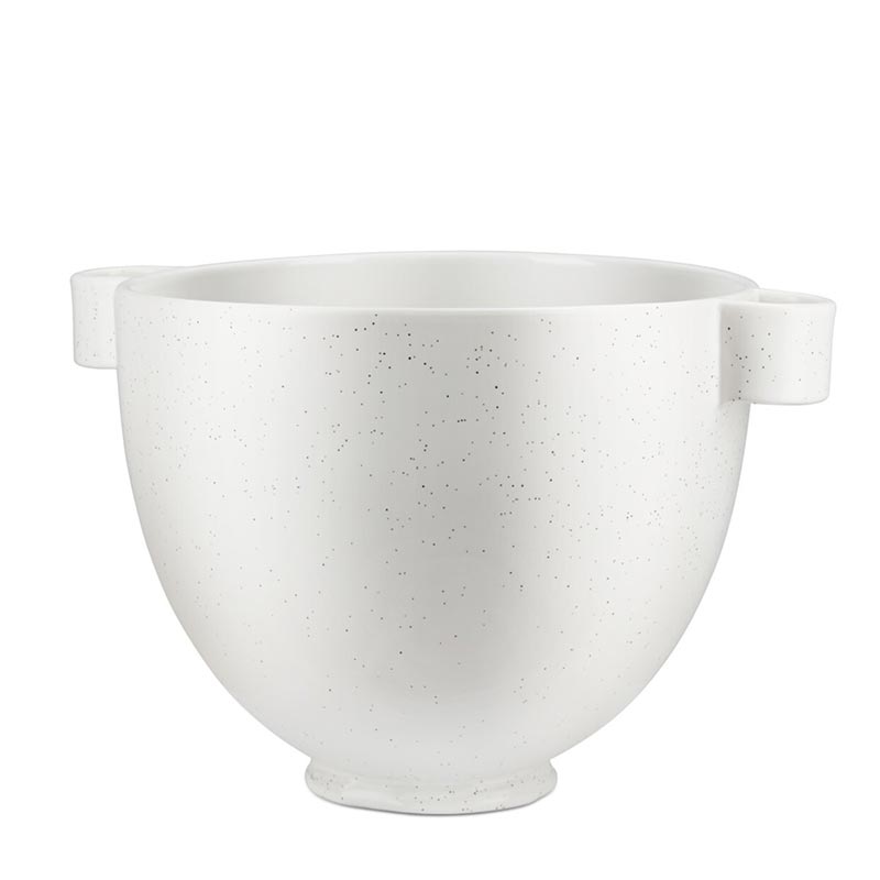 KitchenAid 5KSM2CB5PSS Classic 4.8 L Gövde için Seramik Karıştırma Kasesi, Benekli Taş — KitchenAid — Görsel 2
