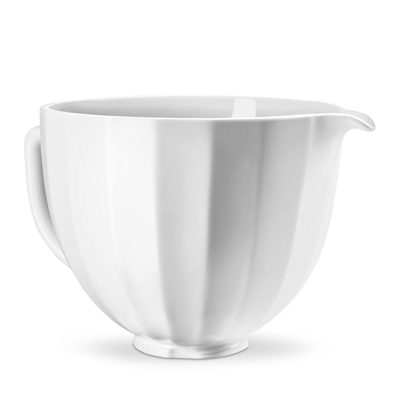 KitchenAid 5KSM2CB5PWS Classic 4.8 L Gövde için Seramik Karıştırma Kasesi, Beyaz — KitchenAid — Görsel 2