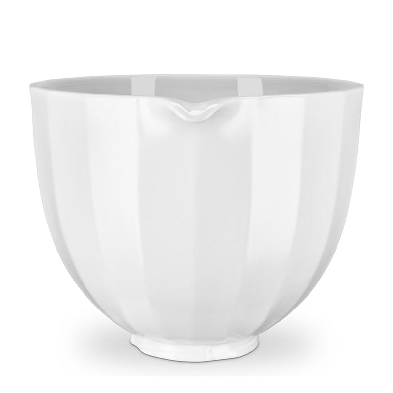 KitchenAid 5KSM2CB5PWS Classic 4.8 L Gövde için Seramik Karıştırma Kasesi, Beyaz — KitchenAid — Görsel 3