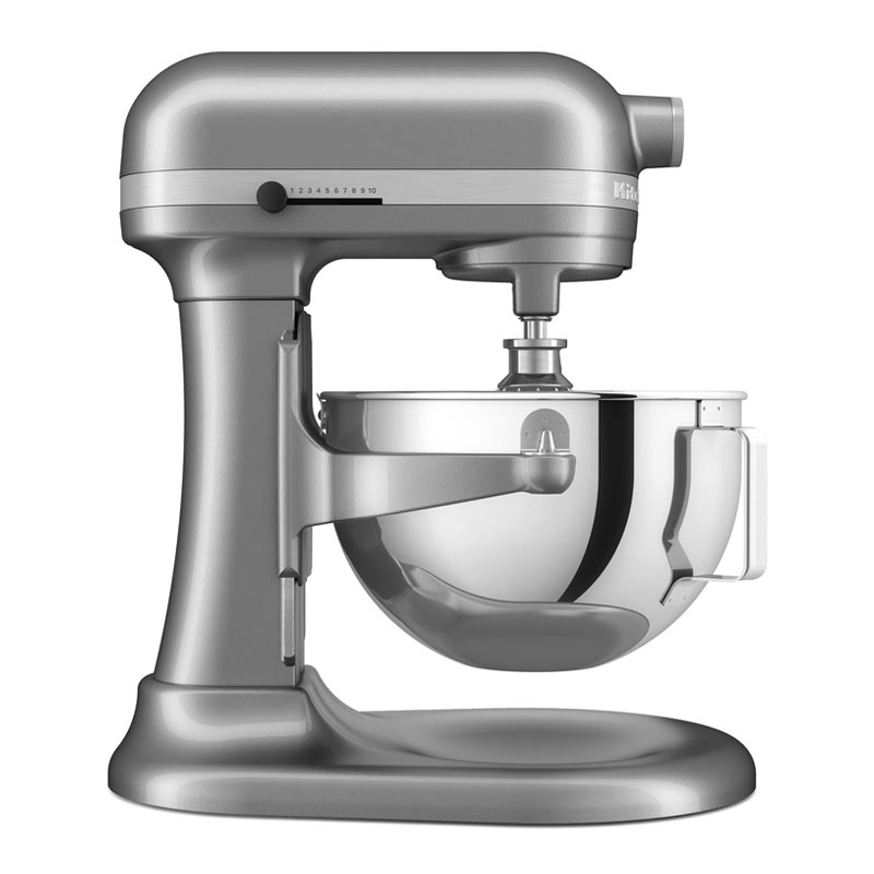 KitchenAid 5KSM55SXX Ağır Hizmet Tipi Kaldırılabilir Kaseli Stand Mikser, 5.2 L, Gümüş — KitchenAid — Görsel 2