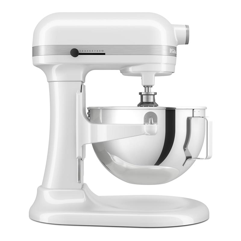 KitchenAid 5KSM55SXX Ağır Hizmet Tipi Kaldırılabilir Kaseli Stand Mikser, 5.2 L, Beyaz — KitchenAid — Görsel 2