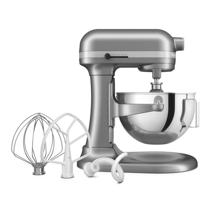 KitchenAid 5KSM55SXX Ağır Hizmet Tipi Kaldırılabilir Kaseli Stand Mikser, 5.2 L, Gümüş — KitchenAid — Görsel 5