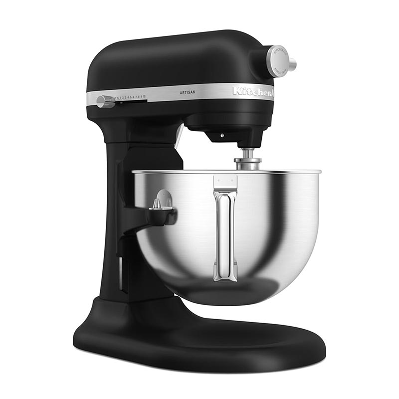 KitchenAid 5KSM60SPXEBM Artisan Kaldırılabilir Kaseli Stand Mikser, 5.6 L, Mat Siyah — KitchenAid — Görsel 2
