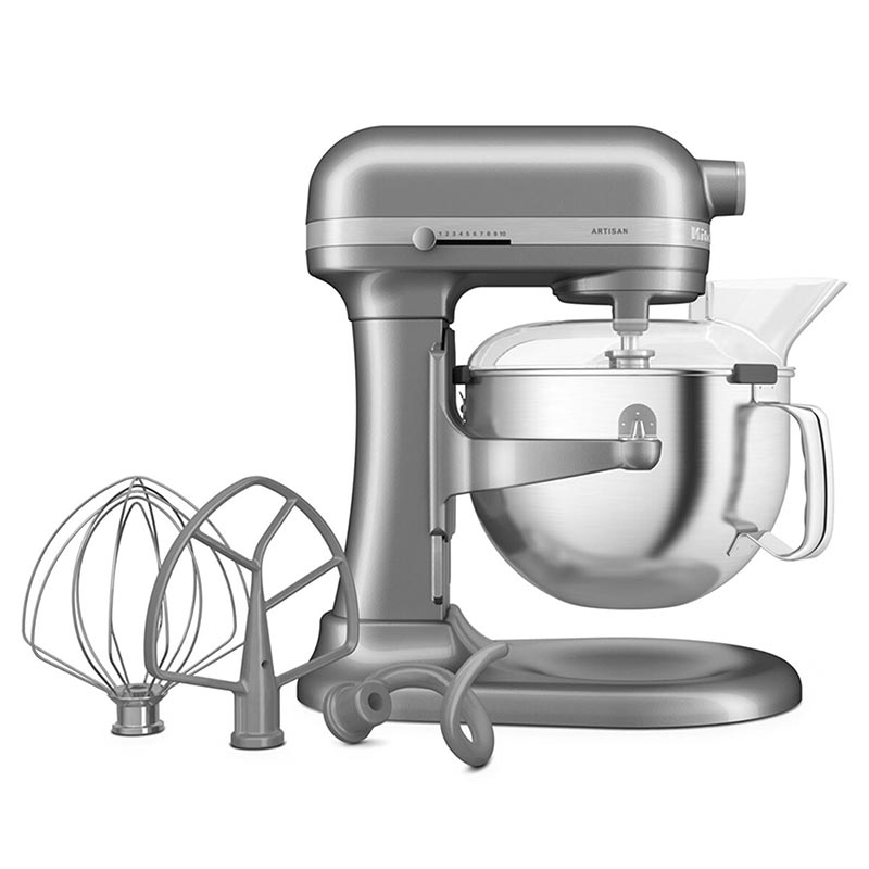 KitchenAid 5KSM60SPXECU Artisan Kaldırılabilir Kaseli Stand Mikser, 5.6 L, Gri — KitchenAid — Görsel 4