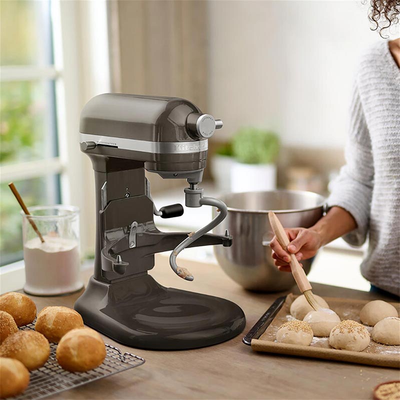 KitchenAid 5KSM60SPXECU Artisan Kaldırılabilir Kaseli Stand Mikser, 5.6 L, Gri — KitchenAid — Görsel 6