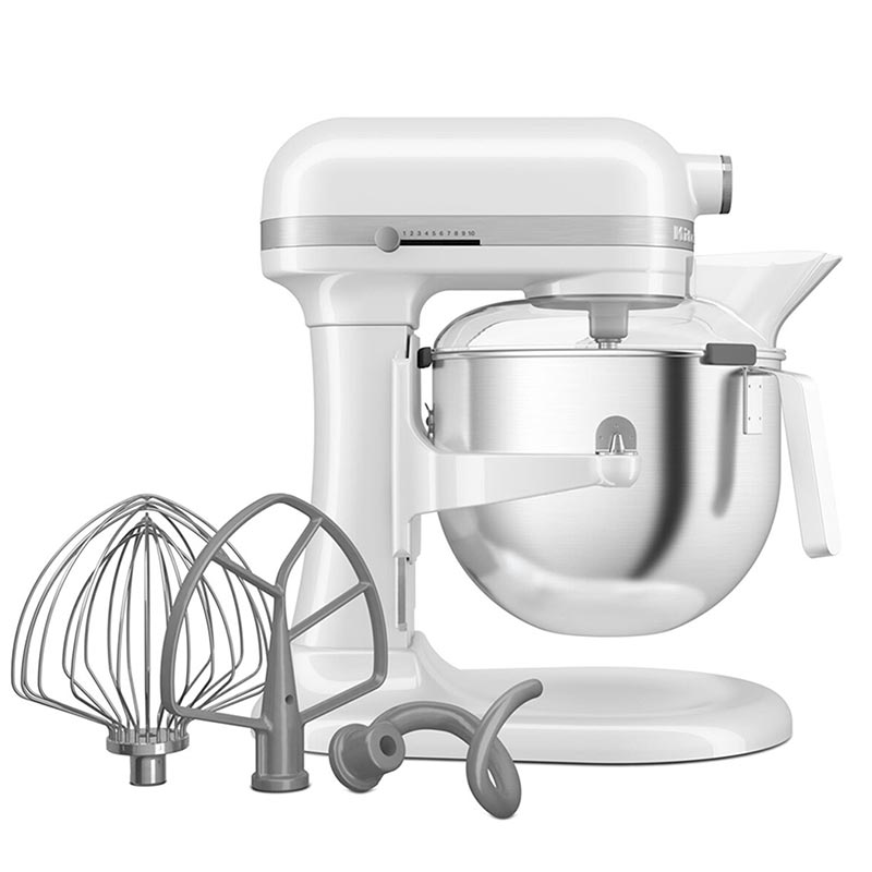 KitchenAid 5KSM70JPX Heavy Duty Kaldırılabilir Kaseli Stand Mikser, 6.6 L, Beyaz — KitchenAid — Görsel 5
