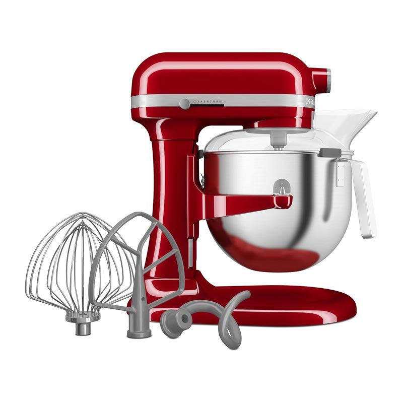 KitchenAid 5KSM70JPX Heavy Duty Kaldırılabilir Kaseli Stand Mikser, 6.6 L, Kırmızı — KitchenAid — Görsel 5
