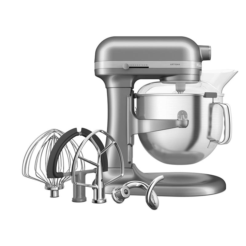 KitchenAid 5KSM70SHXECU Artisan Kaldırılabilir Kaseli Stand Mikser, 6.6 L, Çakıl Taşlı Palmiye — KitchenAid — Görsel 2