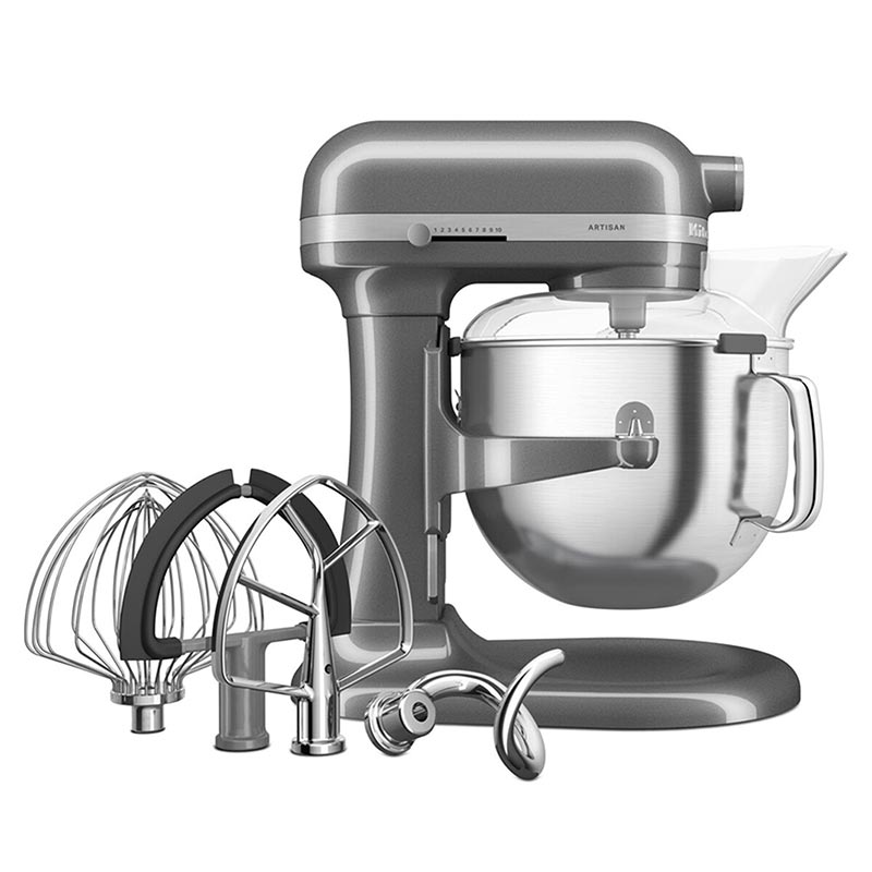 KitchenAid 5KSM70SHXEMS Artisan Kaldırılabilir Kaseli Stand Mikser, 6.6 L, Gri — KitchenAid — Görsel 5