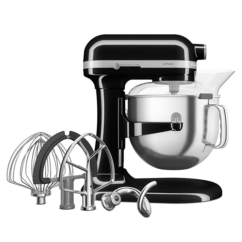 KitchenAid 5KSM70SHXEOB Artisan Kaldırılabilir Kaseli Stand Mikser, 6.6 L, Siyah — KitchenAid — Görsel 4