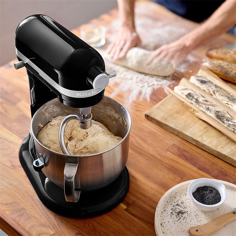KitchenAid 5KSM70SHXEOB Artisan Kaldırılabilir Kaseli Stand Mikser, 6.6 L, Siyah — KitchenAid — Görsel 5