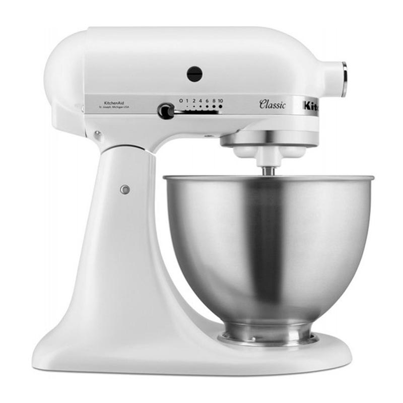 KitchenAid Classic Stand Mikser, 4.3 L, Mat Beyaz — KitchenAid