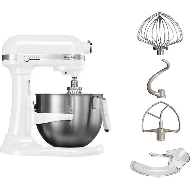 KitchenAid Heavy Duty Stand Mikser, 6.9 L, Beyaz — KitchenAid — Görsel 3