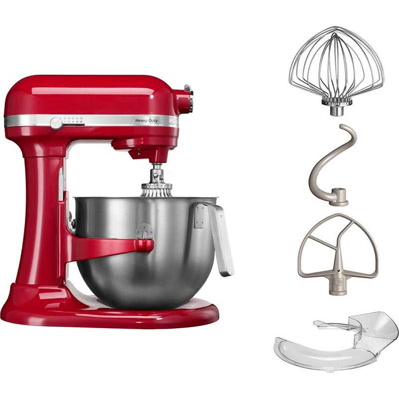 KitchenAid Heavy Duty Stand Mikser, 6.9 L, İmparatorluk Kırmızısı — KitchenAid — Görsel 4