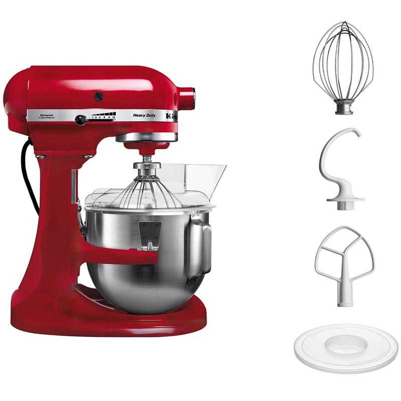 KitchenAid Heavy Duty Stand Mikser, 4.8 L, Kırmızı — KitchenAid — Görsel 4
