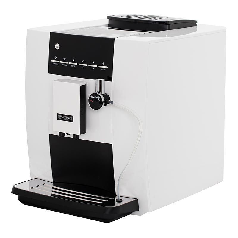 Konchero KLM1604W Süper Otomatik Espresso Kahve Makinesi, Beyaz — Konchero