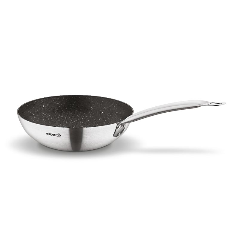 Korkmaz Proline Gastro Wok Tava, 32 cm — Korkmaz