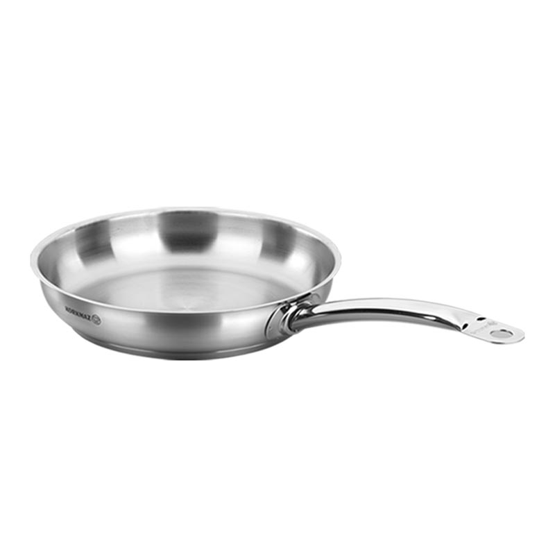 Korkmaz Proline Satin Paslanmaz Tava, 20x4.5 cm — Korkmaz