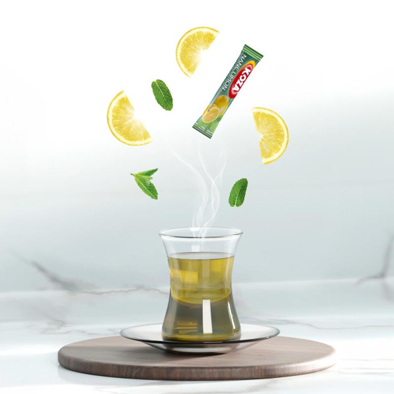 Koza Az Şekerli Tek İçimlik Nane Limon Aromalı Toz İçecek — Koza — Görsel 2