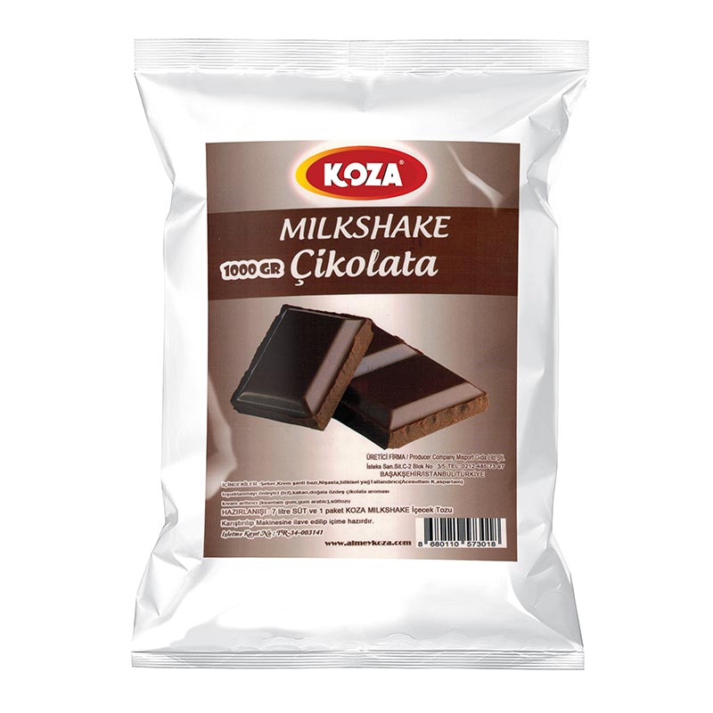 Koza Çikolatalı Milkshake Tozu, 1 kg — Koza