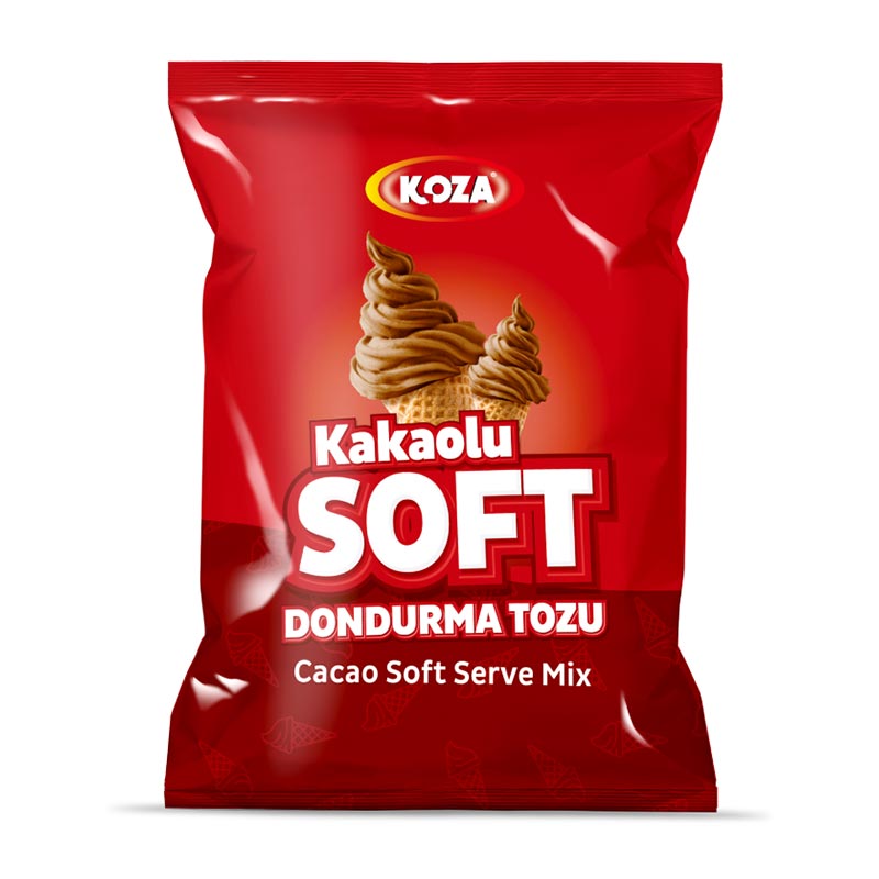 Koza Kakaolu Soft Dondurma Tozu, 1250 gr — Koza