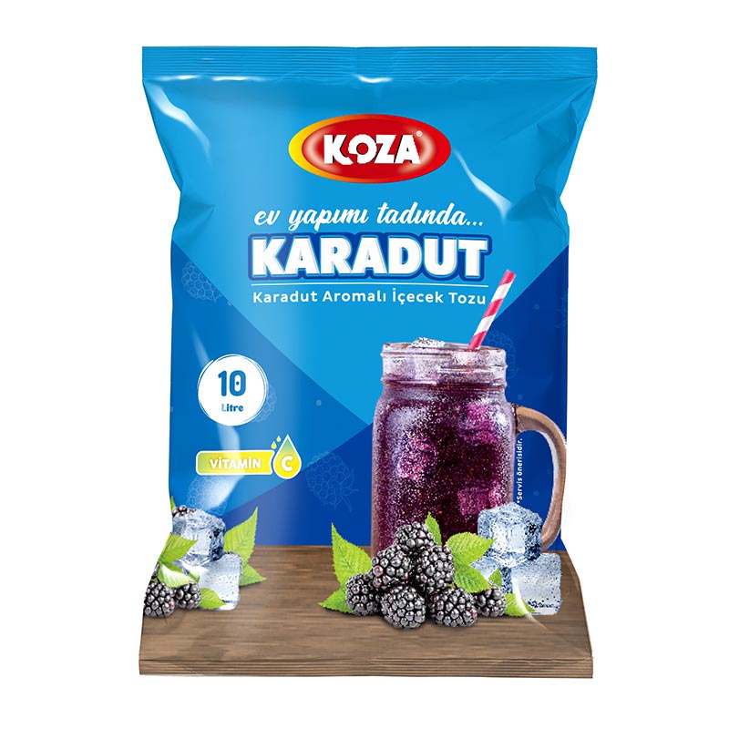 Koza Soğuk Şerbetlik Karadut Tozu, 450 gr — Koza