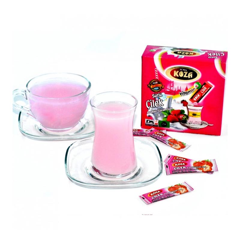 Koza Tek İçimlik Çilek Aromalı Toz İçecek — Koza — Görsel 2