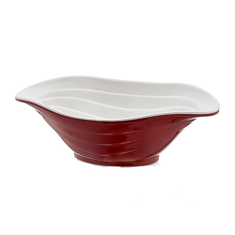 Külsan Thermoset Duet Kase, 23x16 cm, 700 ml, Kırmızı — Külsan Thermoset