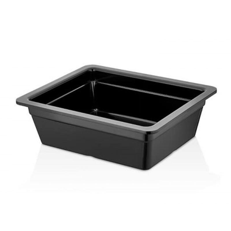 Külsan Thermoset GN 1/2-100 mm Gastronorm Küvet, 5.1 L, Siyah — Külsan Thermoset