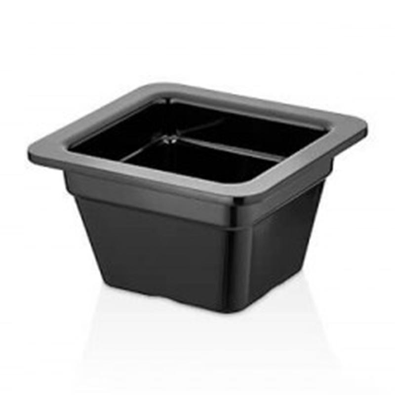 Külsan Thermoset GN 1/6-100 mm Gastronorm Küvet, 1.1 L, Siyah — Külsan Thermoset