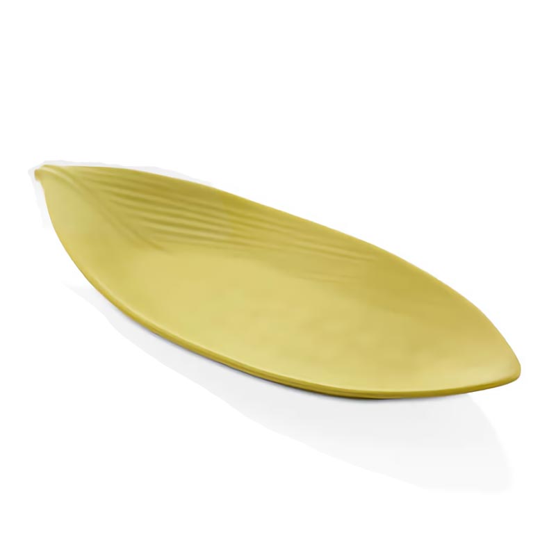 Külsan Thermoset Leaf Tabak, 36.5x15.5 cm, Fıstık Yeşili — Külsan Thermoset