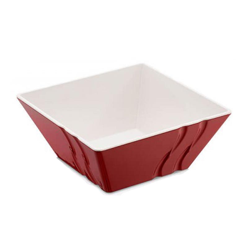 Külsan Thermoset Luxor Kase, 14x14 cm, 570 ml, Kırmızı — Külsan Thermoset