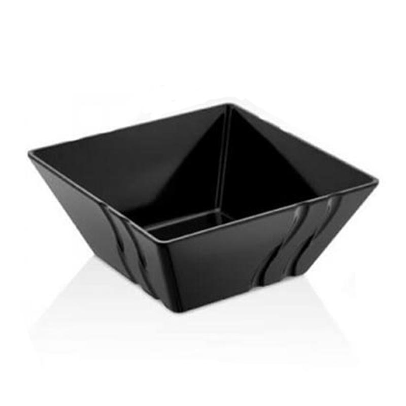 Külsan Thermoset Luxor Kase, 30x30 cm, 6.4 L, Siyah — Külsan Thermoset