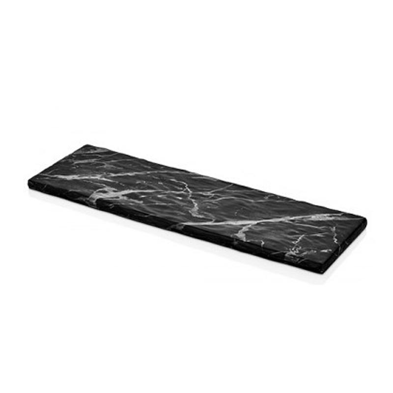 Külsan Thermoset Pano, Mermer Görünümlü, GN 2/4, 53x16.3 cm, Siyah — Külsan Thermoset